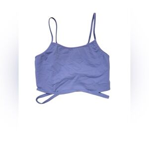ALO Yoga Purple Cropped Tank